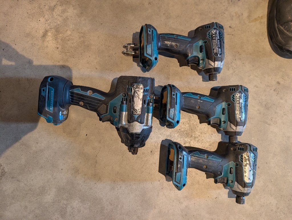 Makita-machines (opknappertjes), Doe-het-zelf en Verbouw, Ophalen, Gebruikt, Overige typen, Makita
