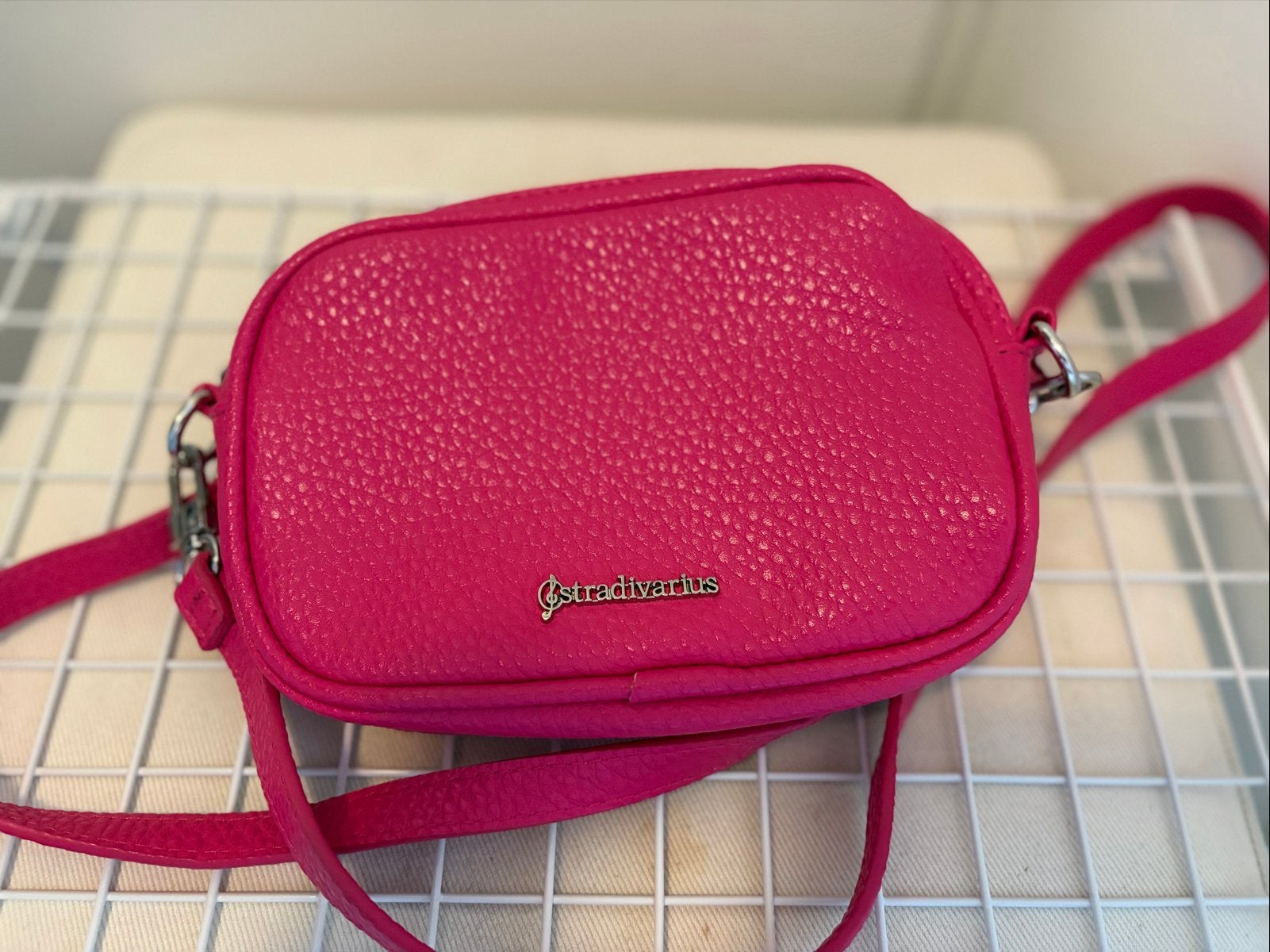 Stradivarius roze schoudertasje, Verzenden, Gebruikt, Roze, Schoudertasje