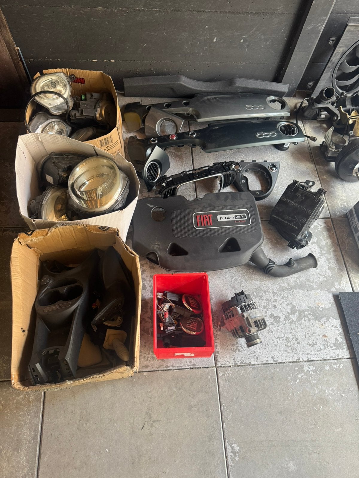 Fiat 500 onderdelen, Ophalen, Zo goed als nieuw, 1200 watt of meer, 70 mm of meer