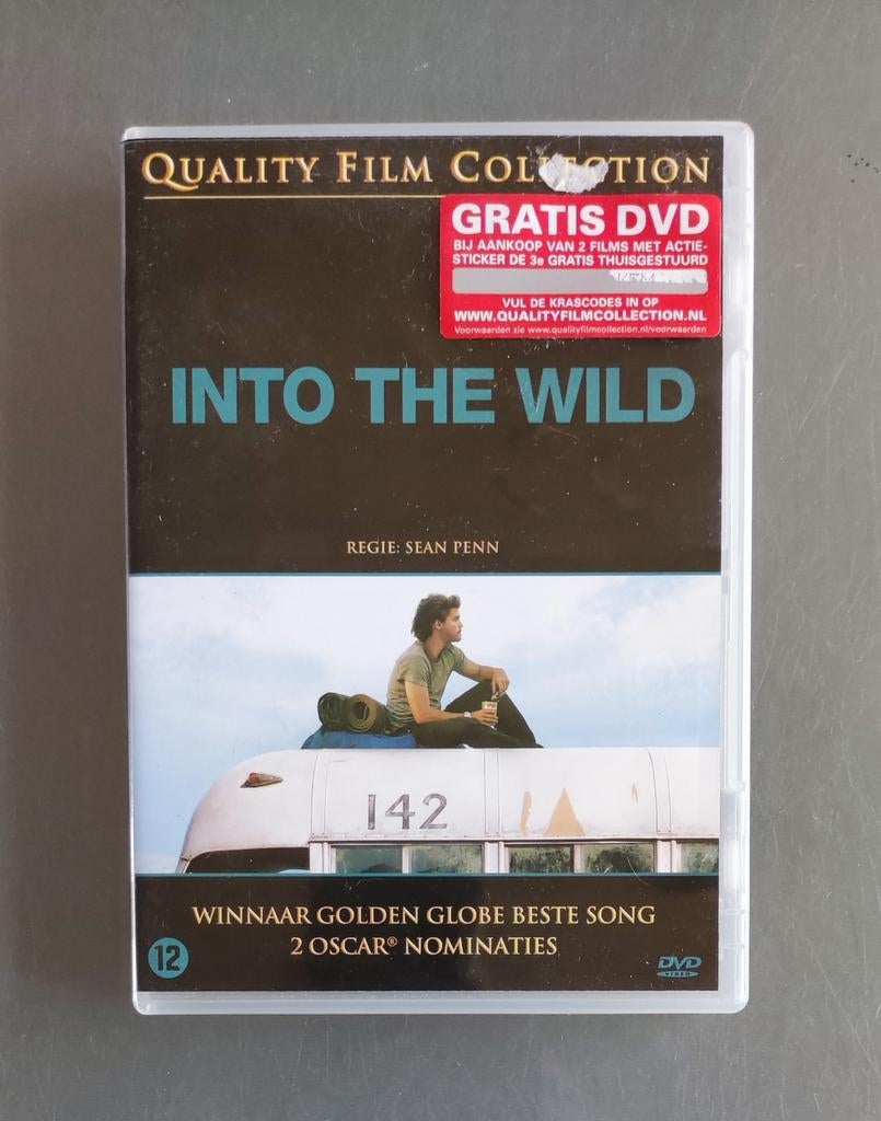 Into the Wild - DVD (QFC), 1980 tot heden, Overige genres, Ophalen of Verzenden, Zo goed als nieuw