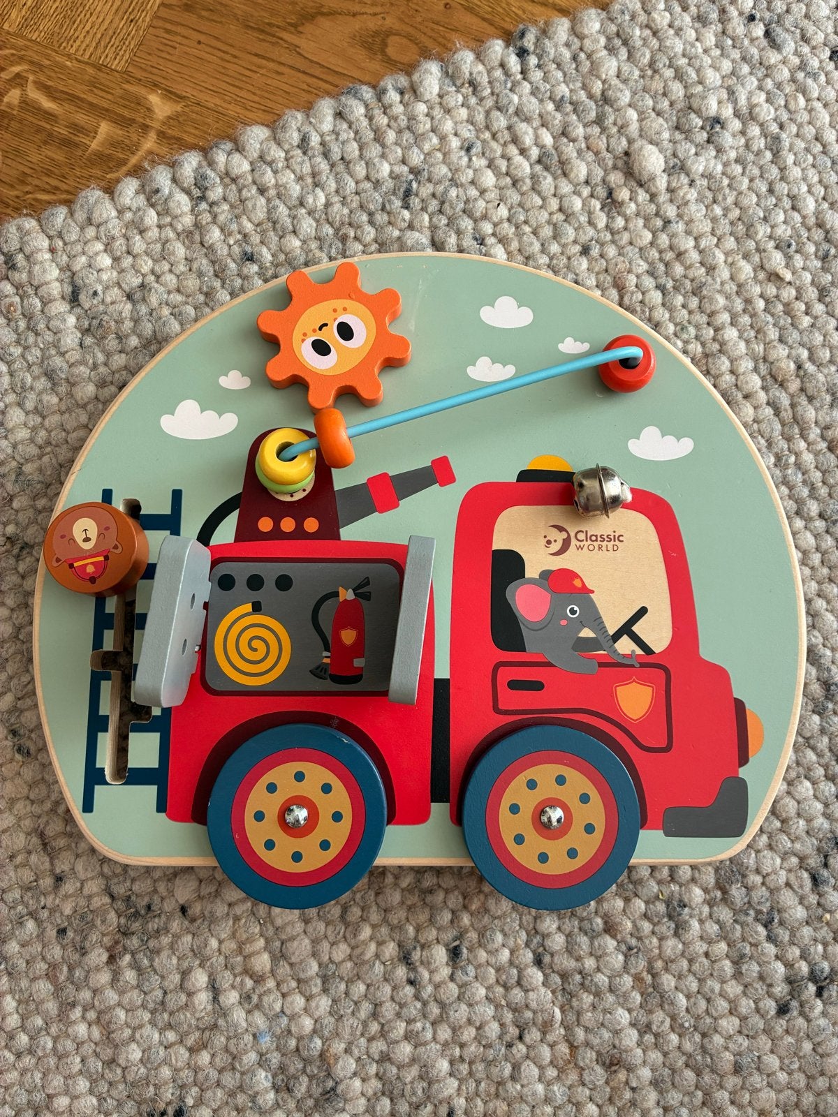 Classic World Fire engine activity board, Ophalen of Verzenden, Zo goed als nieuw, Overige typen