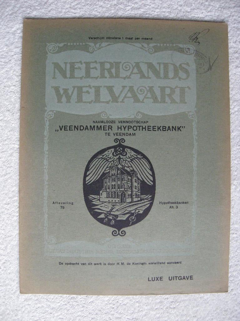 Neerlands Welvaart - Afdeeling Ontginningen (W.H. Wisseling), Ophalen of Verzenden, Gelezen, W.H. Wisseling