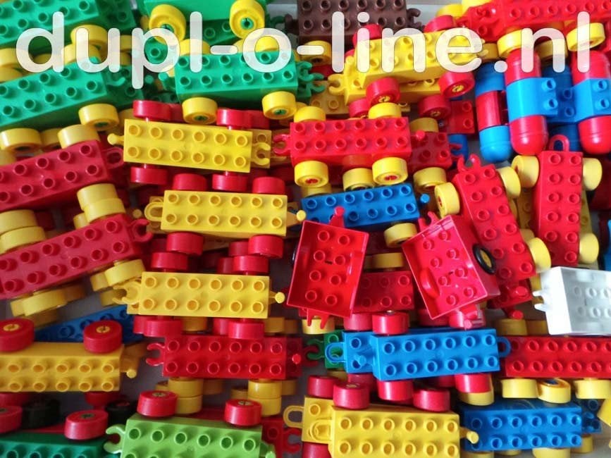 Duplo aanhangers, treintjes, karretjes, Ophalen of Verzenden, Gebruikt, Duplo