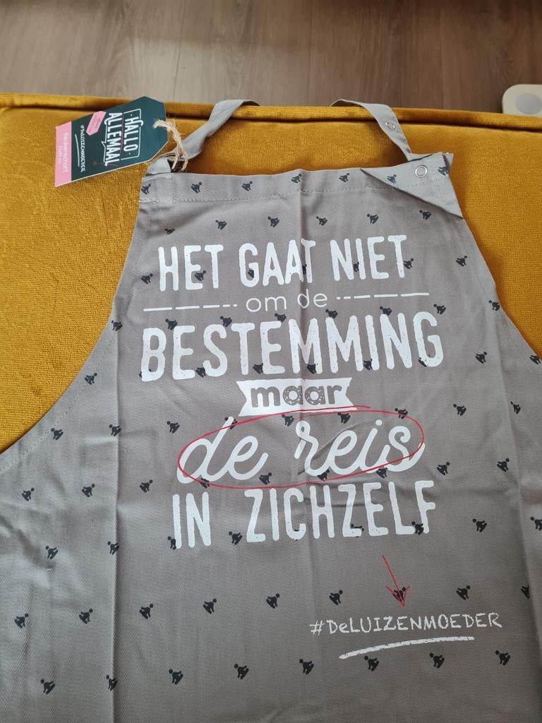 Nieuw Keukenschort, Huis en Inrichting, Ophalen of Verzenden, Nieuw