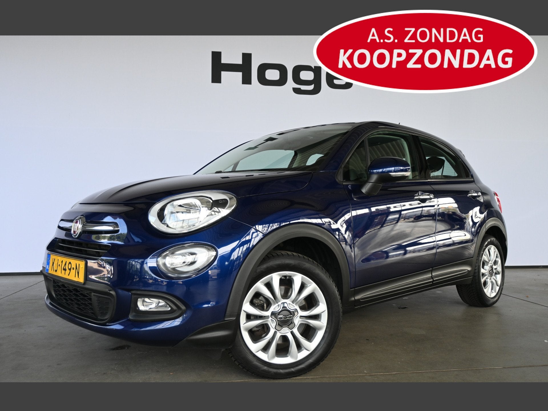 Fiat 500X 1.6 PopStar Clima Cruise control Navigatie Trekhaa, Auto's, Fiat, Voorwielaandrijving, Stof, Gebruikt, 4 cilinders