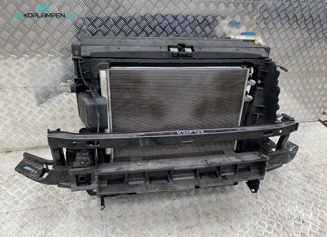 VW Volkswagen Crafter 2 / II Voorfront koelerpakket radiateu, Ophalen, Gebruikt, -, Volkswagen