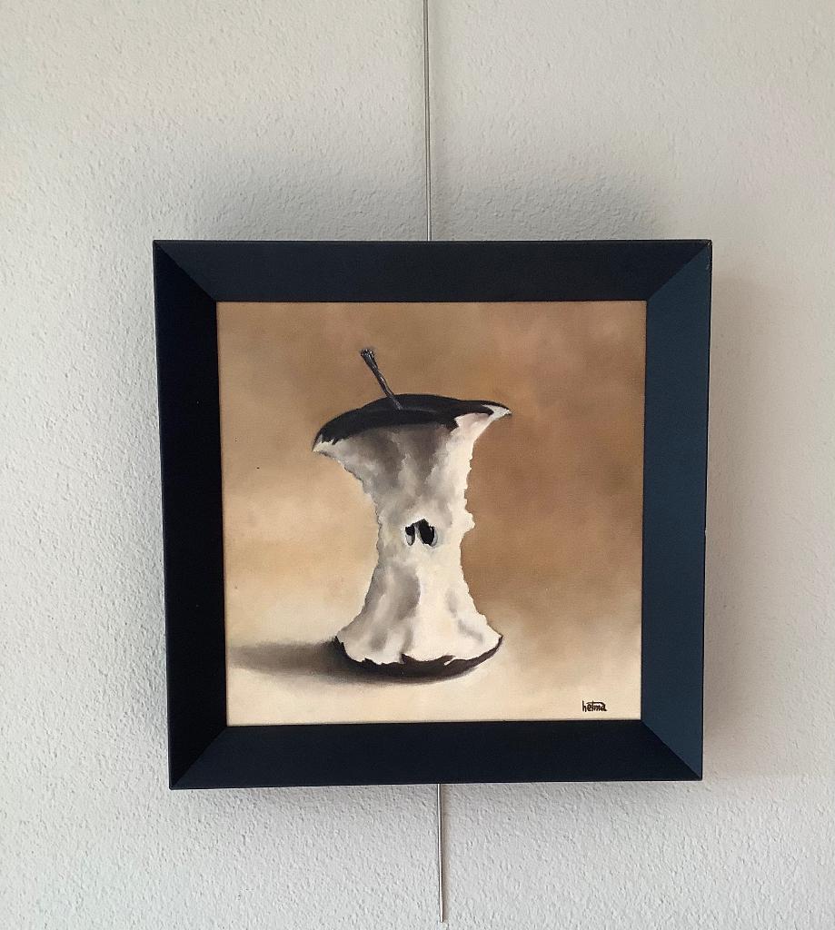 PRACHT STILLEVEN "APPELKROOS " GESIGNEERD, Antiek en Kunst, Kunst | Schilderijen | Klassiek, Ophalen of Verzenden