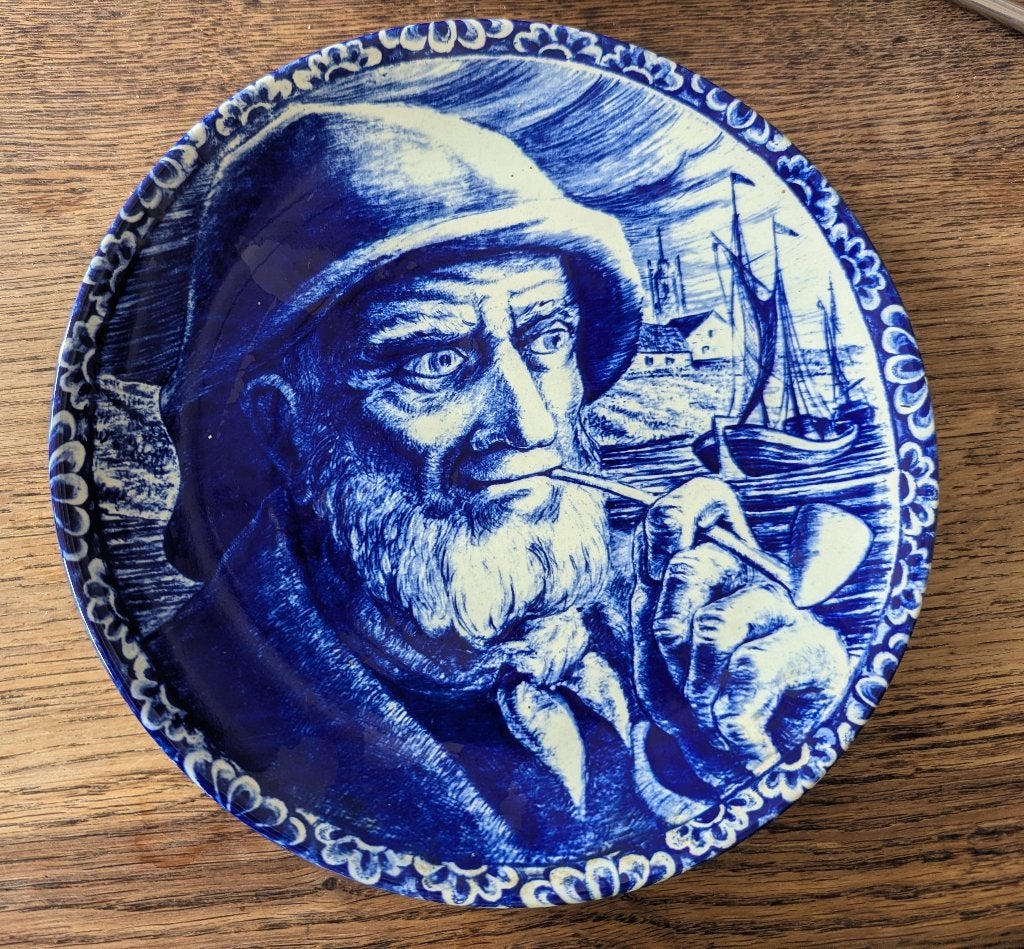 Delfts aardewerk, vintage Boch Frere, Antiek en Kunst, Ophalen