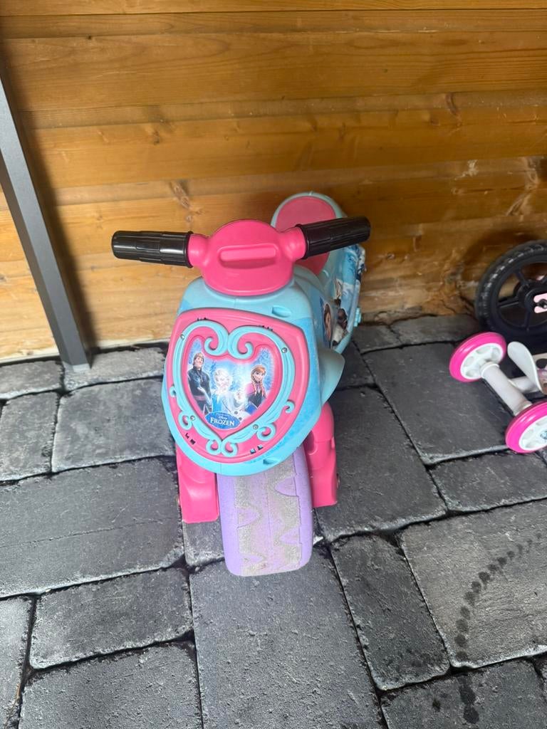 Loop fiets/moter frozen, Ophalen of Verzenden, Zo goed als nieuw