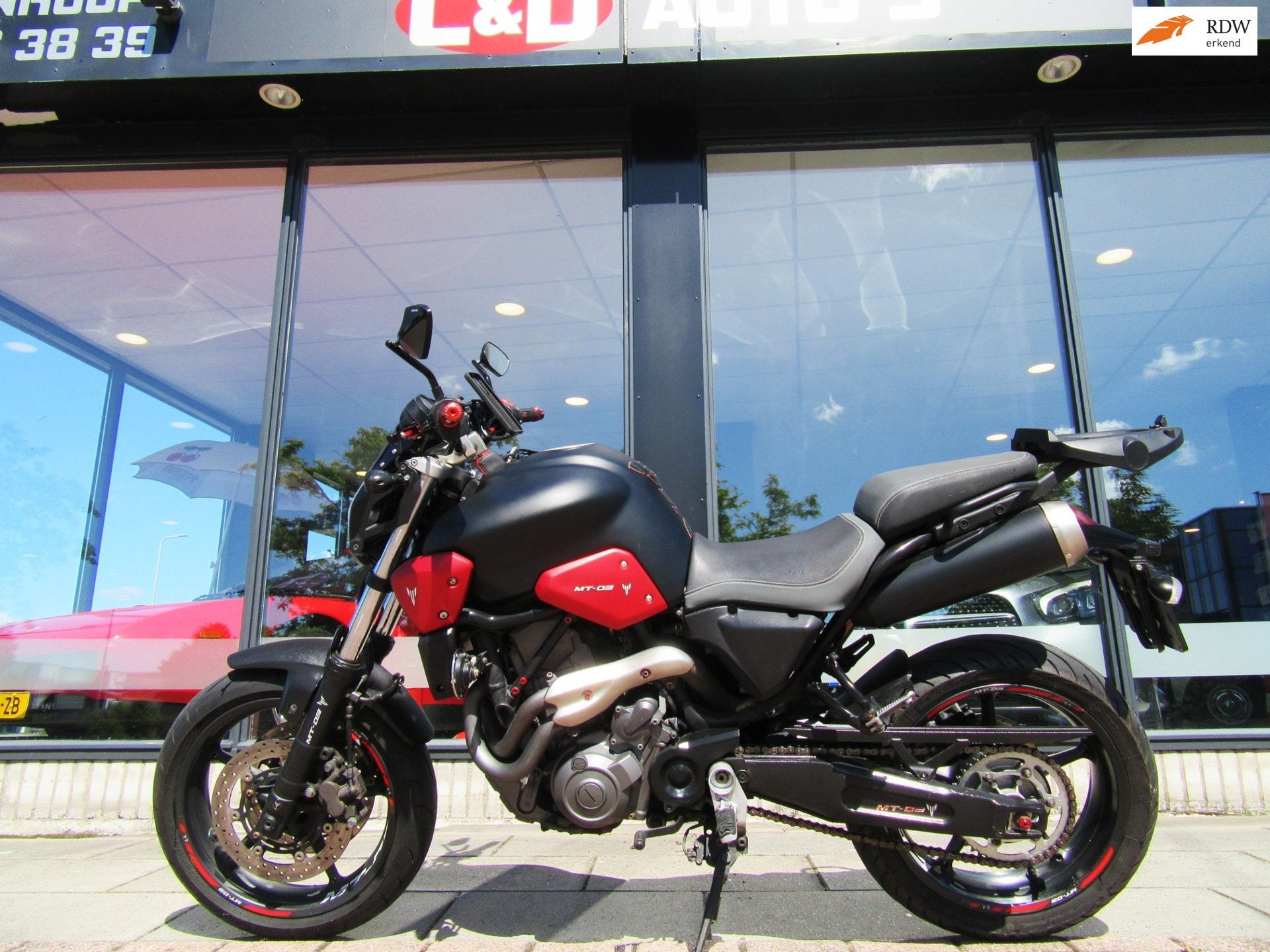 Yamaha Tour MT-03 2016 CUSTOM NAKED BIKE A2 35KW UNIEK, Motoren, Toermotor, 12 t/m 35 kW, 660 cc, Bedrijf