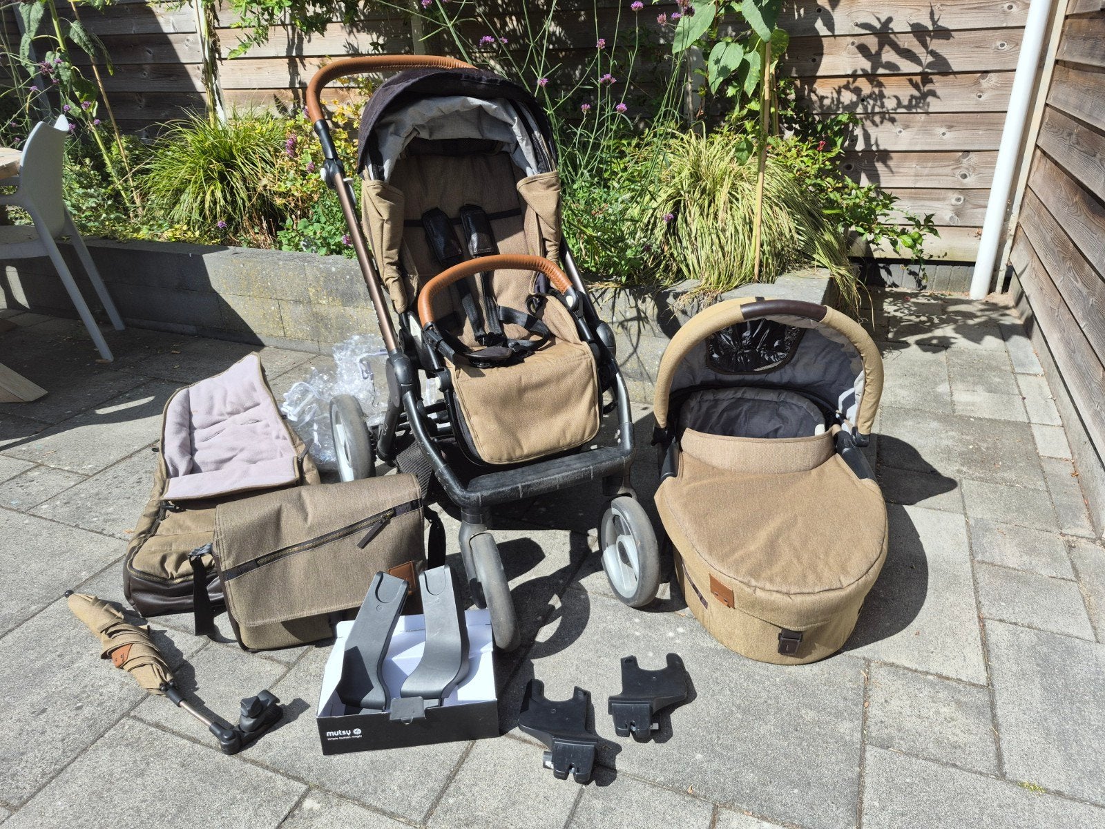 Mutsy Evo Kinderwagen Compleet met Accessoires, Ophalen