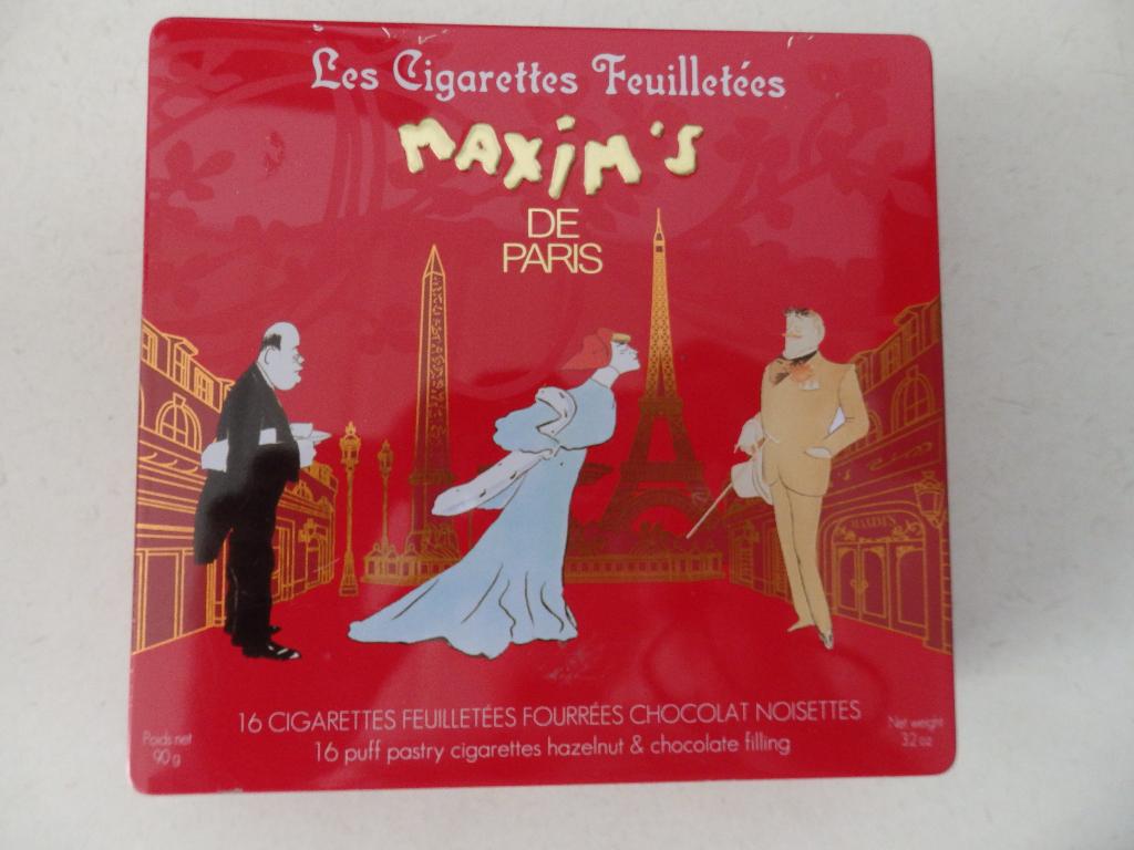 Blikje Les Cigarettes Feulletees, Ophalen of Verzenden, Zo goed als nieuw, Tabaksdoos of Verpakking