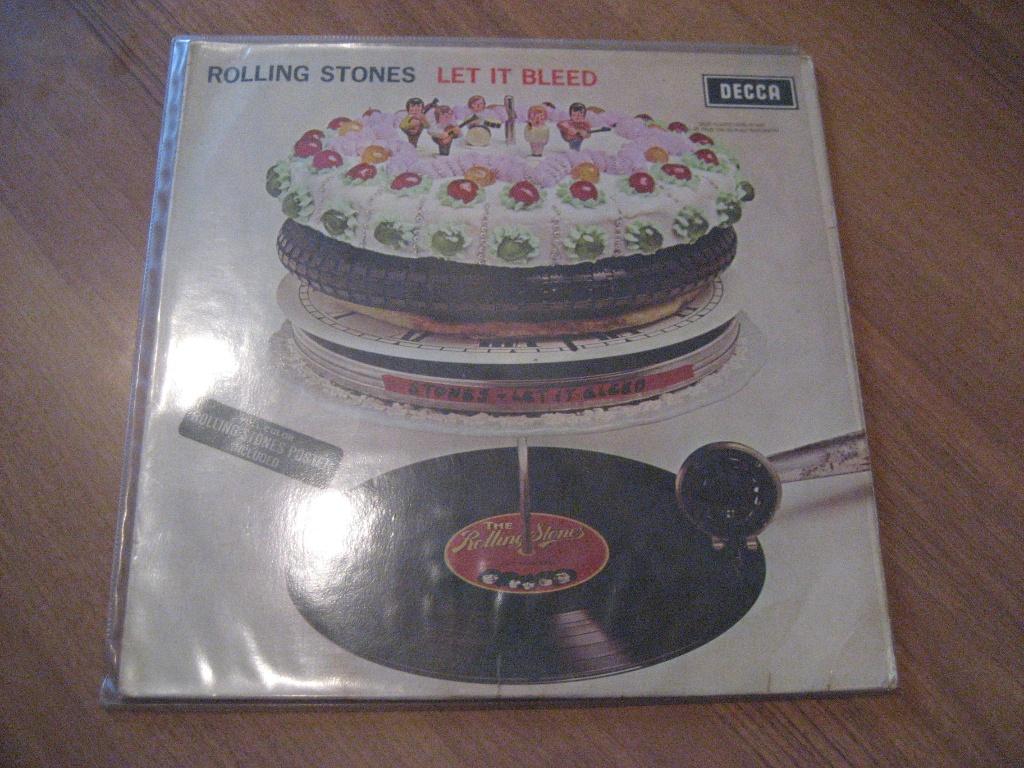 60s the rolling stones let it bleed uk press, Ophalen of Verzenden, 1960 - 1969, Gebruikt, 12 inch