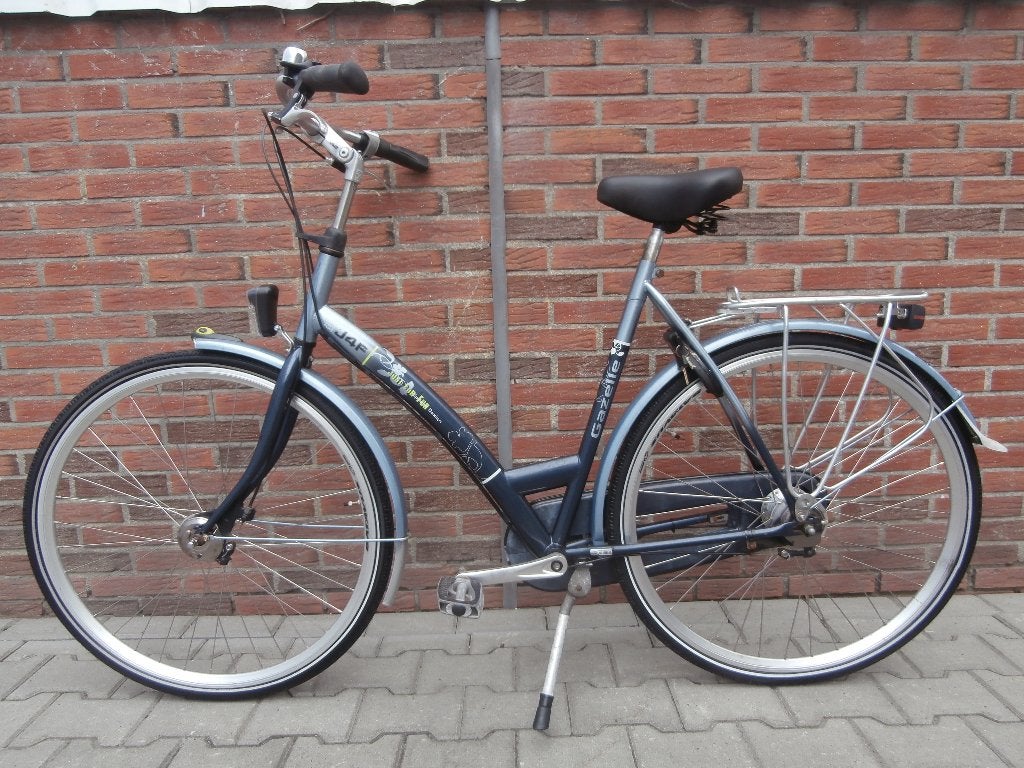 Nette Gazelle J4F dames 57 cm. met 7 versnellingen, Ophalen, Gebruikt, Versnellingen, 56 cm of meer