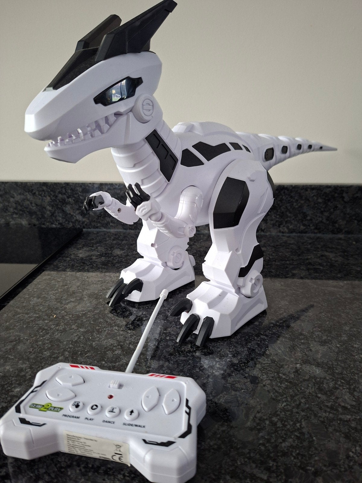 Afstandbestuurbare Robot Dino alleen ophalen, Ophalen