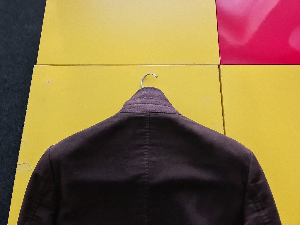 Fay heren jas mantel met bruine kleur maat  L, Maat 52/54 (L), Bruin, Verzenden, Zo goed als nieuw