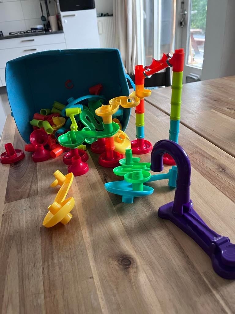 Knikkerbaan speelgoed set, Ophalen of Verzenden, Gebruikt, Jongen of Meisje