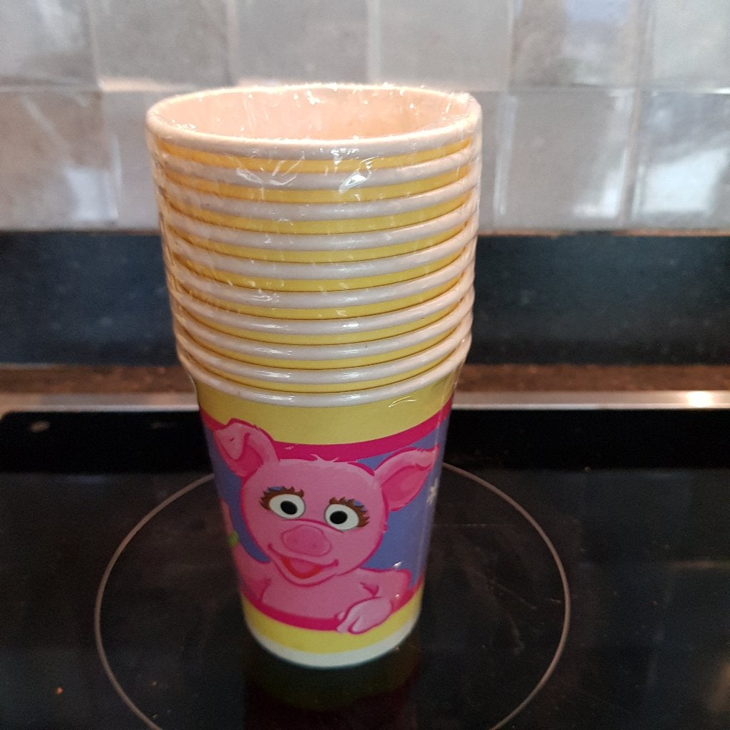 Feestbekertjes, Ophalen of Verzenden, Nieuw, Overige materialen, Overige stijlen