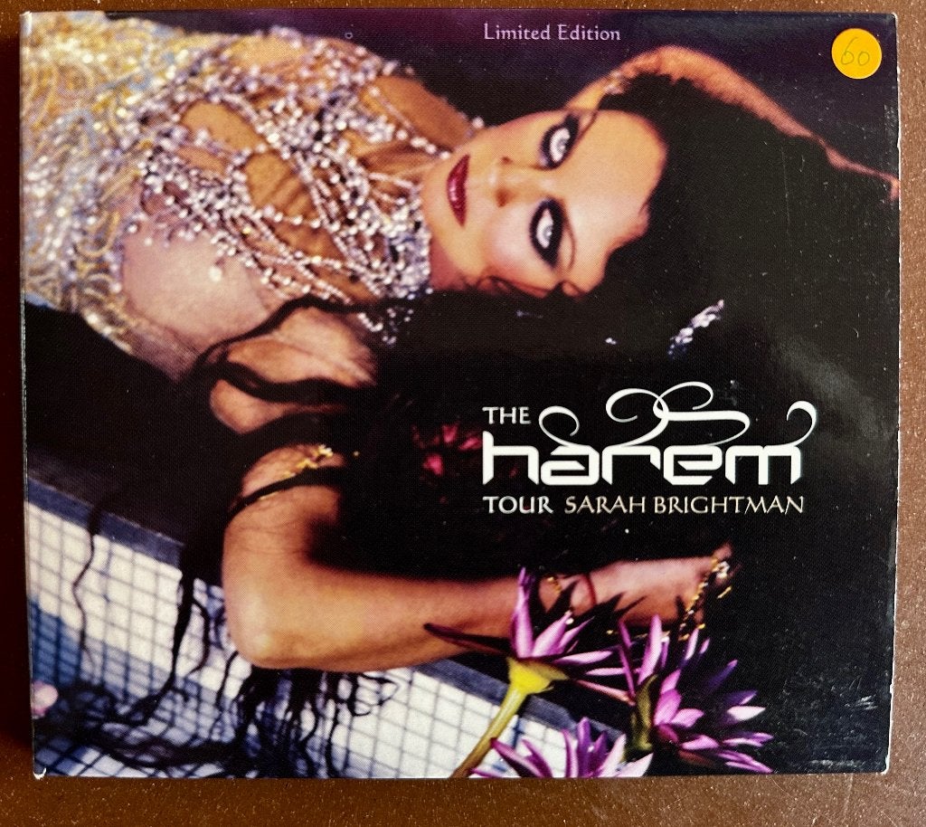 Unieke CD van Sarah Brightman ‘The Harem Tour’, Ophalen of Verzenden, Zo goed als nieuw
