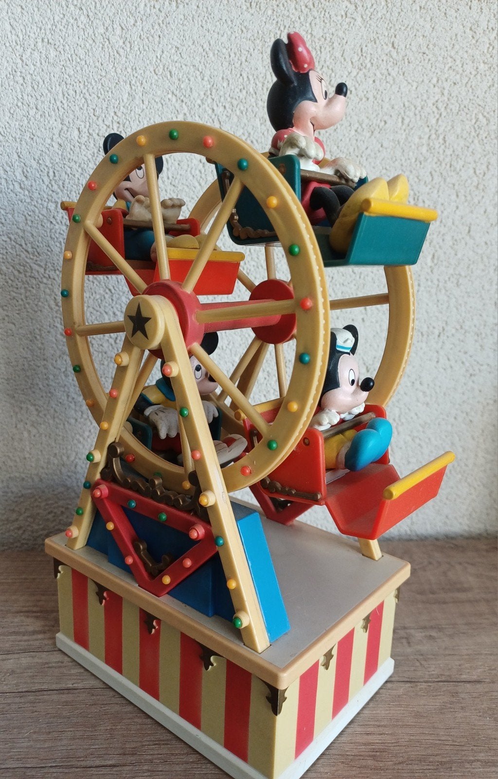 Mickey Minnie reuzenrad - Disney, Ophalen of Verzenden, Mickey Mouse, Beeldje of Figuurtje