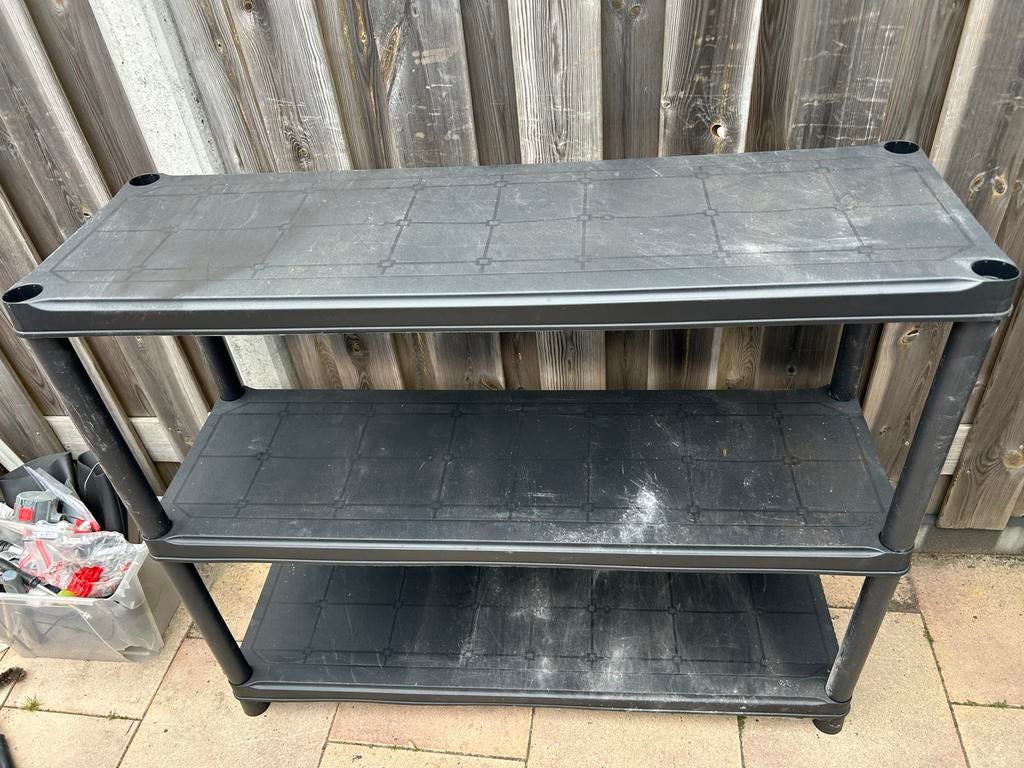 Kunststof stellingkast 100x120x40 cm - Gebruikt, Ophalen, Zo goed als nieuw