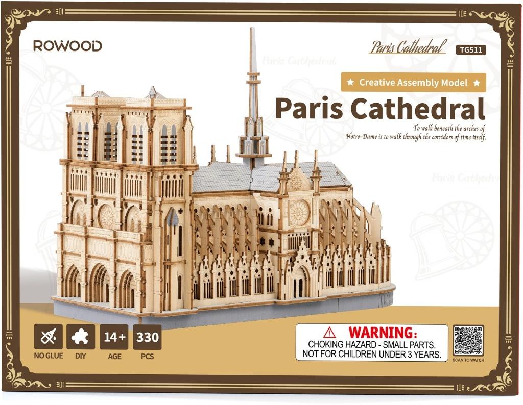Robotime Paris Cathedral, Ophalen of Verzenden, Nieuw