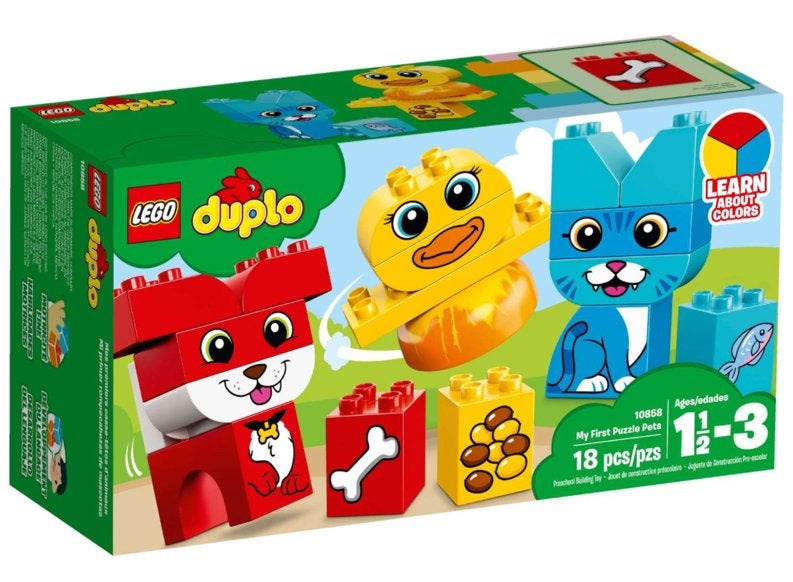 Lego Duplo Mijn Eerste Puzzeldieren (10858), Ophalen of Verzenden, Zo goed als nieuw, Overige merken