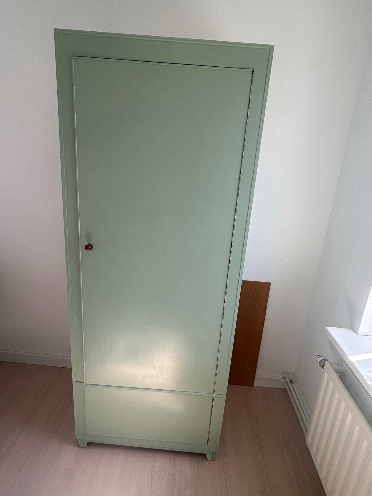 Vintage kast zachtgroen - Retro opbergkast met planken, Ophalen