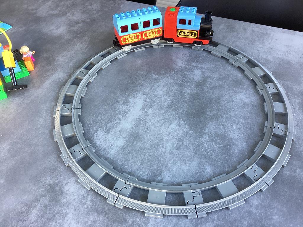 Lego Duplo trein 10507, Ophalen, Gebruikt, Inclusief extra onderdelen, Overige typen