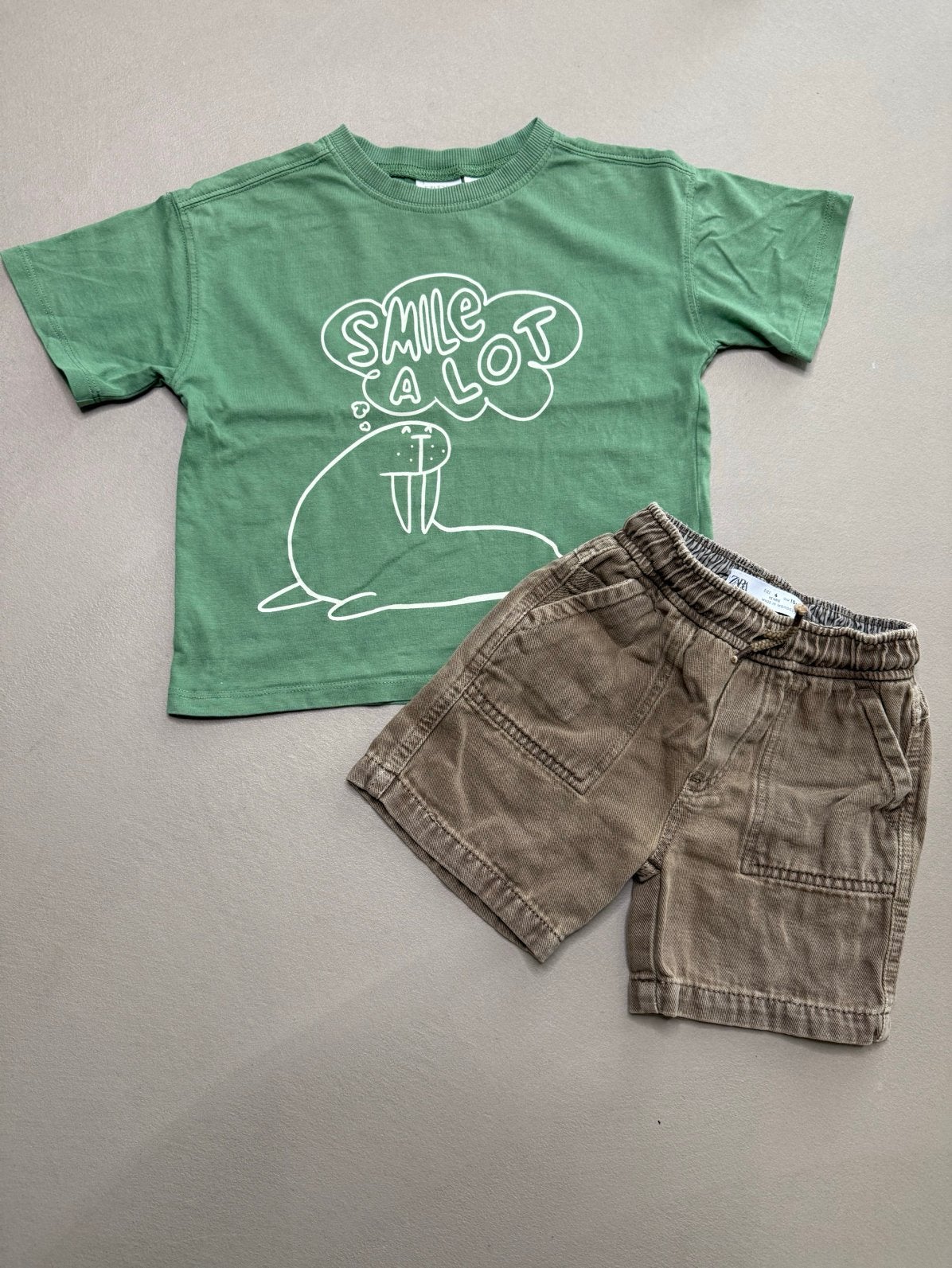 Zara zomer set maat 98/104, Kinderen en Baby's, Kinderkleding | Maat 98, Ophalen of Verzenden, Zo goed als nieuw, Jongen, Setje