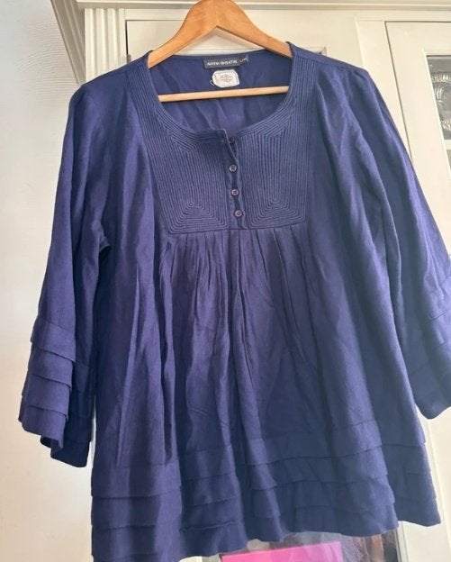 Antik Batik Trui top paars 40, Maat 38/40 (M), Paars, Ophalen of Verzenden, Zo goed als nieuw