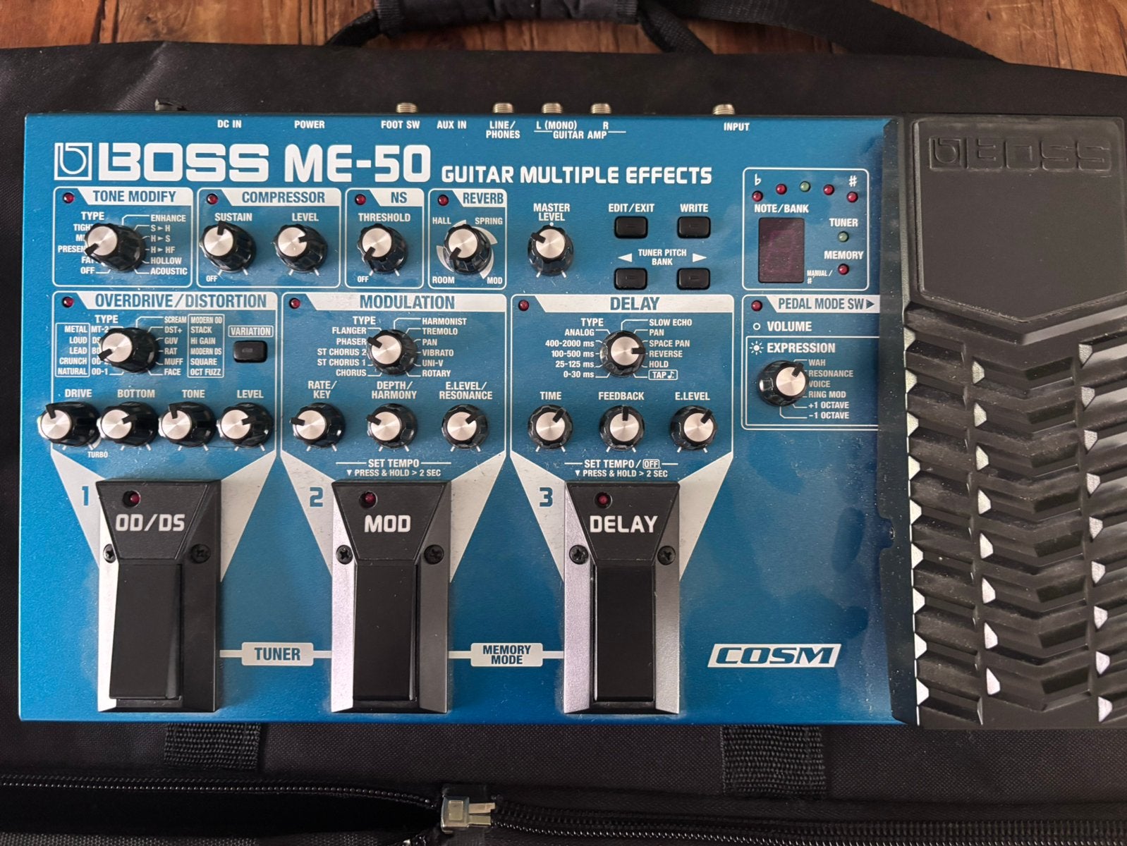 Boss Me 50, Muziek en Instrumenten, Effecten, Ophalen of Verzenden, Gebruikt, Delay of Echo