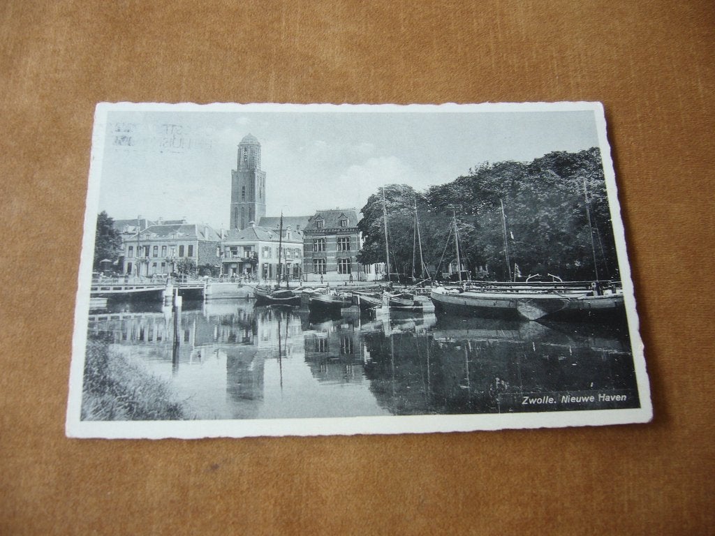 ZWOLLE  =  NIEUWE HAVEN   1932, Ophalen of Verzenden, 1920 tot 1940, Gelopen, Overijssel