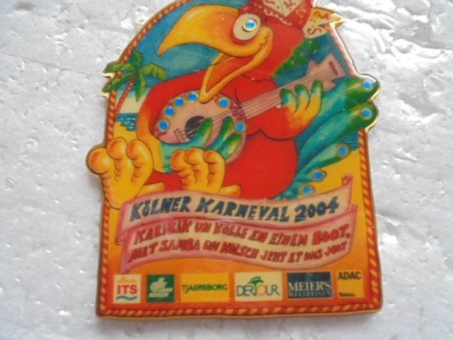KöLNER KARNEVAL 2004 karibik un kölle en einem boot., Verzenden, Overige materialen