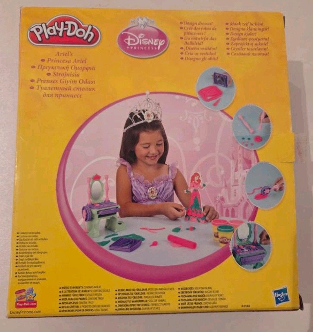 Play-doh disney ariel's kaptafel, Ophalen of Verzenden