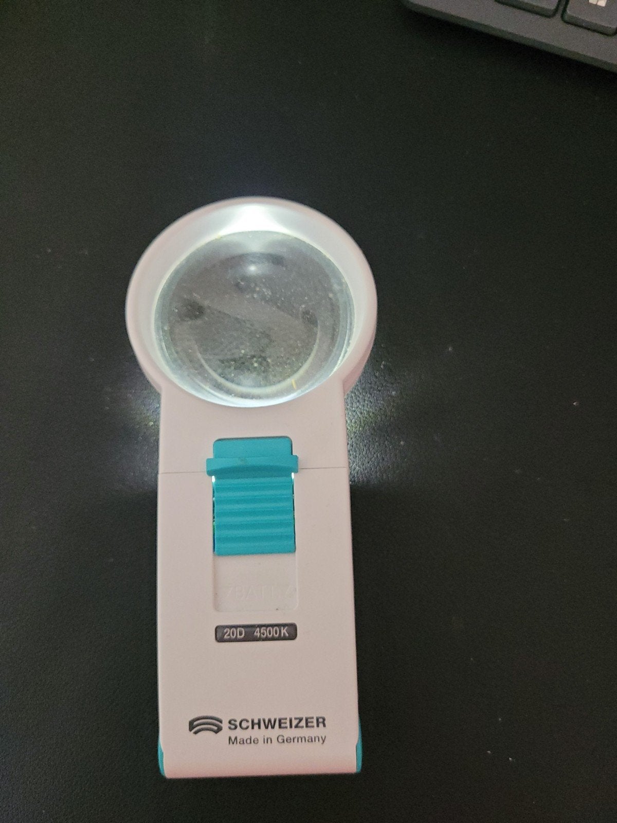 Schweizer Vergrootglas met LED-verlichting - 20D 4500K, Ophalen of Verzenden