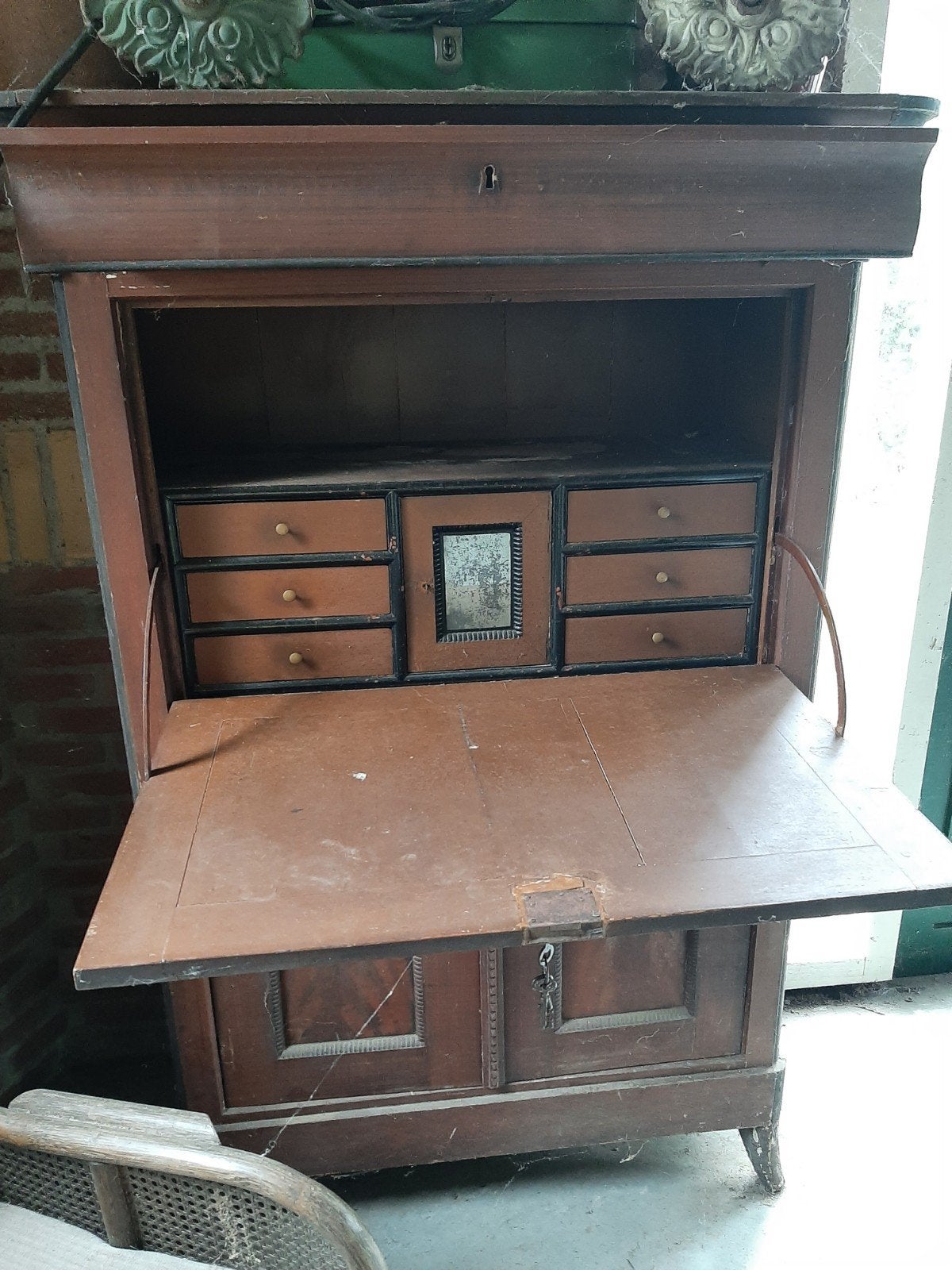 oude kast, Antiek en Kunst, Ophalen