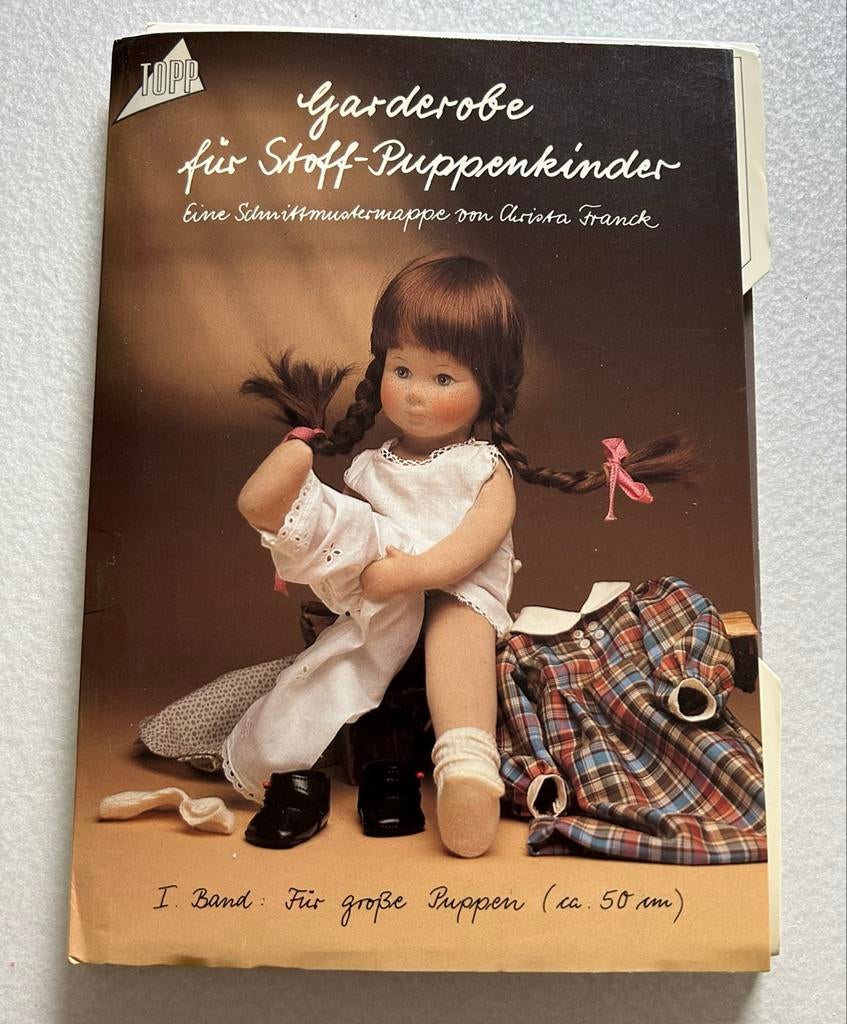 Vintage Frech-Verlag Poppenpatronen Boekje 1985, Verzenden, Gebruikt, Overige typen