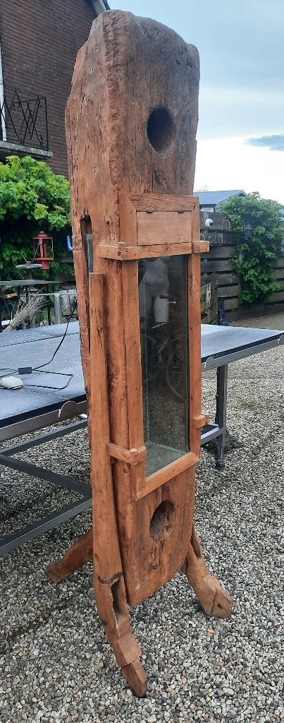 Houten Paal / Houtsnijwerk, Tuin en Terras, Ophalen, Gebruikt, Overige typen, Ameide