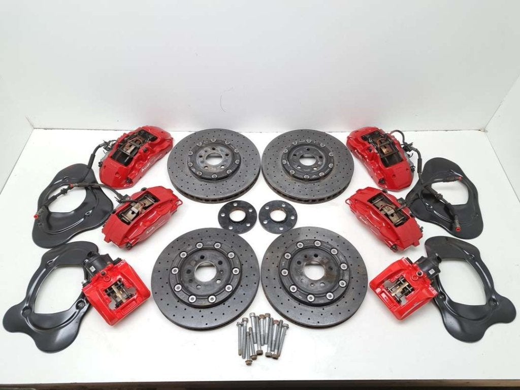Keramische remmenset Audi R8 380mm carbon Compleet, Auto-onderdelen, Niet ingevuld, Gebruikt, Niet ingevuld, Ophalen of Verzenden