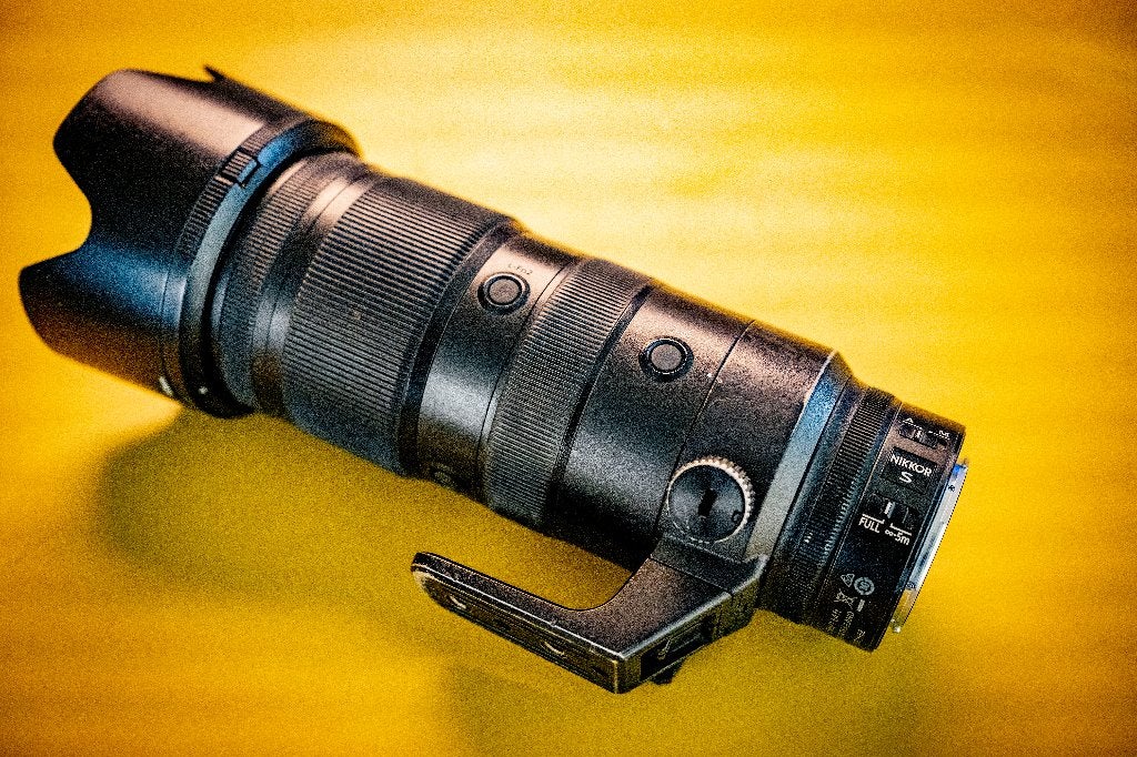 lens nikon z 70-200 f2.8, Audio, Tv en Foto, Fotografie | Lenzen en Objectieven, Ophalen, Gebruikt, Telelens