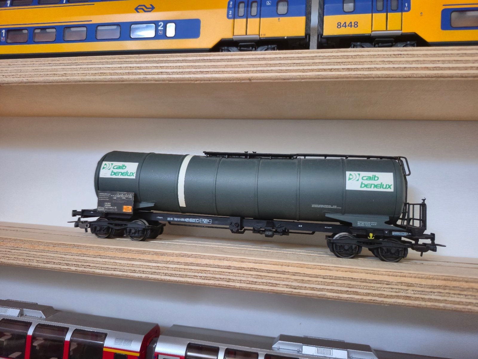 PIKO ketelwagon Caib Benelux, Gelijkstroom, Wagon, Zo goed als nieuw, Piko