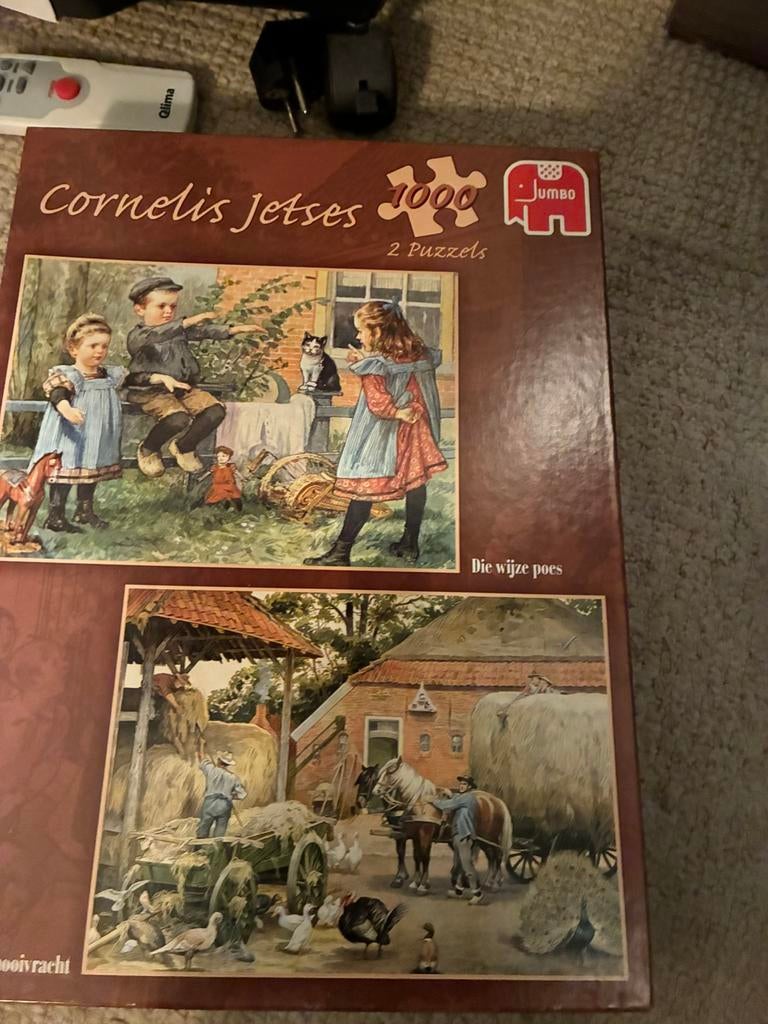 Legpuzzel Ot en Sien 1.000 stukjes, Ophalen of Verzenden, 500 t/m 1500 stukjes, Gebruikt, Legpuzzel