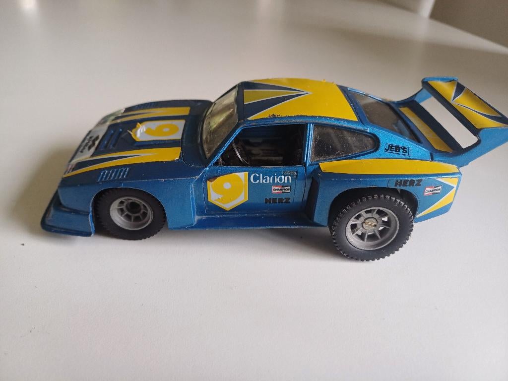 Ford Capri 2000 Polistil 1/24 Vintage, Hobby en Vrije tijd, Modelauto's | 1:24, Ophalen of Verzenden, Gebruikt, Overige merken