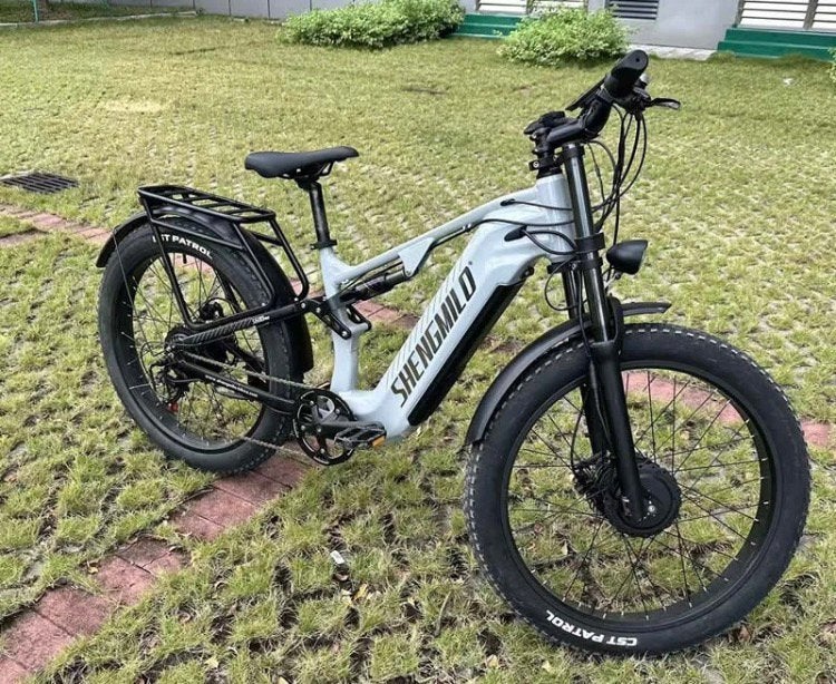 City e Bike 2000W 45km Mountainbike 48V25 Ah Fatbike Pedelec, Fietsen en Brommers, Ophalen, Zo goed als nieuw, 50 km per accu of meer