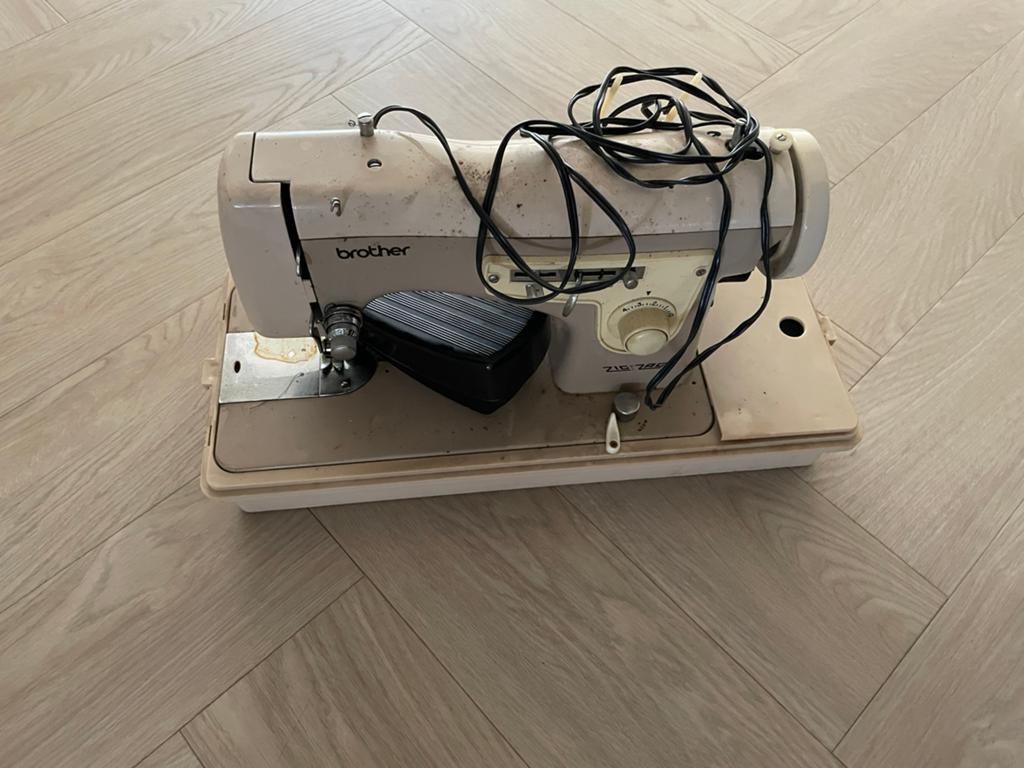Vintage Jaren 60/70 naaimachine., Ophalen of Verzenden, Gebruikt, Naaimachine, Brother