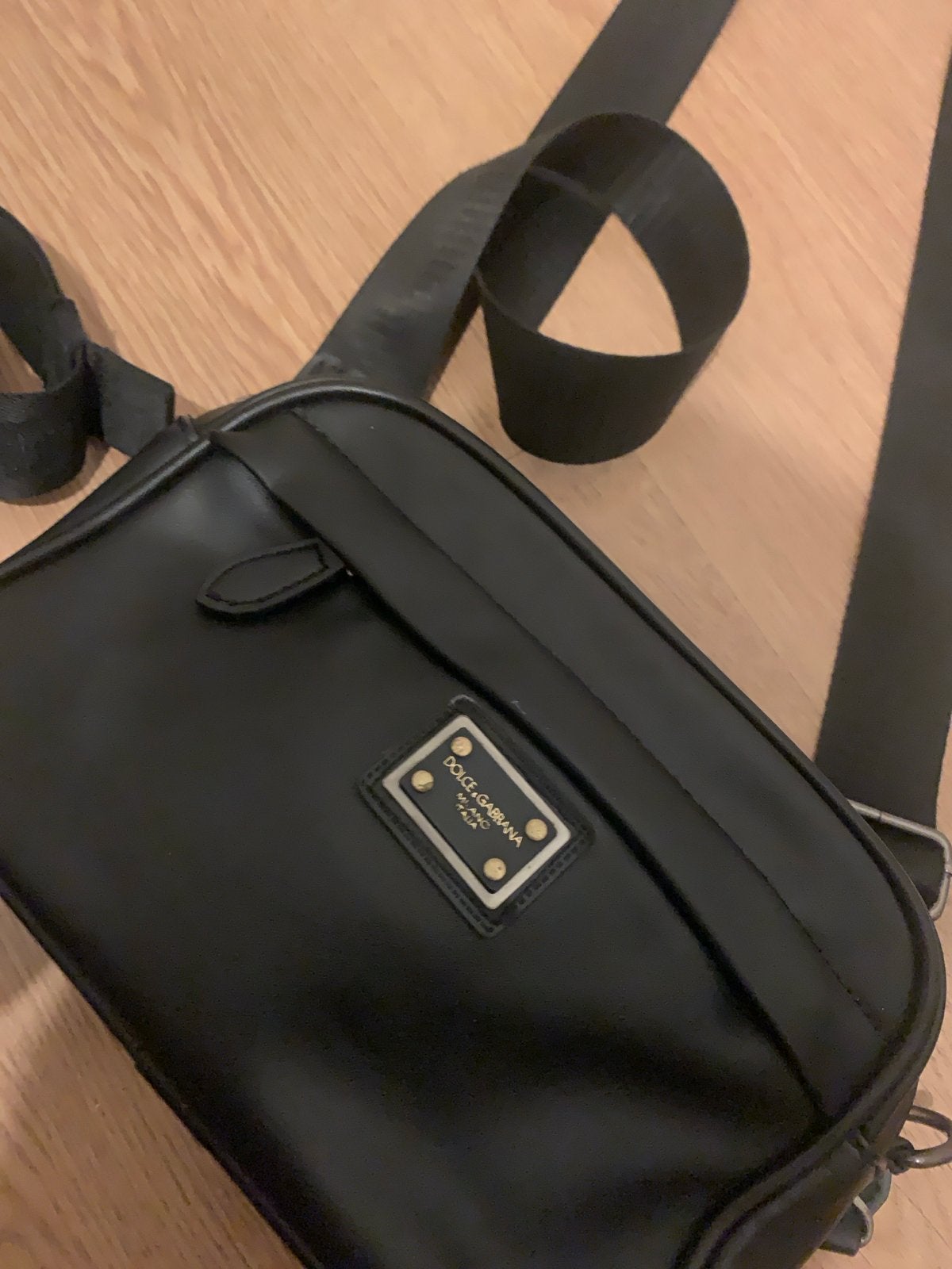 D&G Dolce&Gabbana Zwarte Schoudertas, Ophalen of Verzenden, Zo goed als nieuw, Zwart, Overige merken