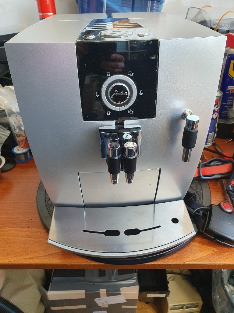 gereviseerde Jura impressa J5 als nieuw, Witgoed en Apparatuur, Ophalen, Koffiemachine, Koffiebonen, Zo goed als nieuw