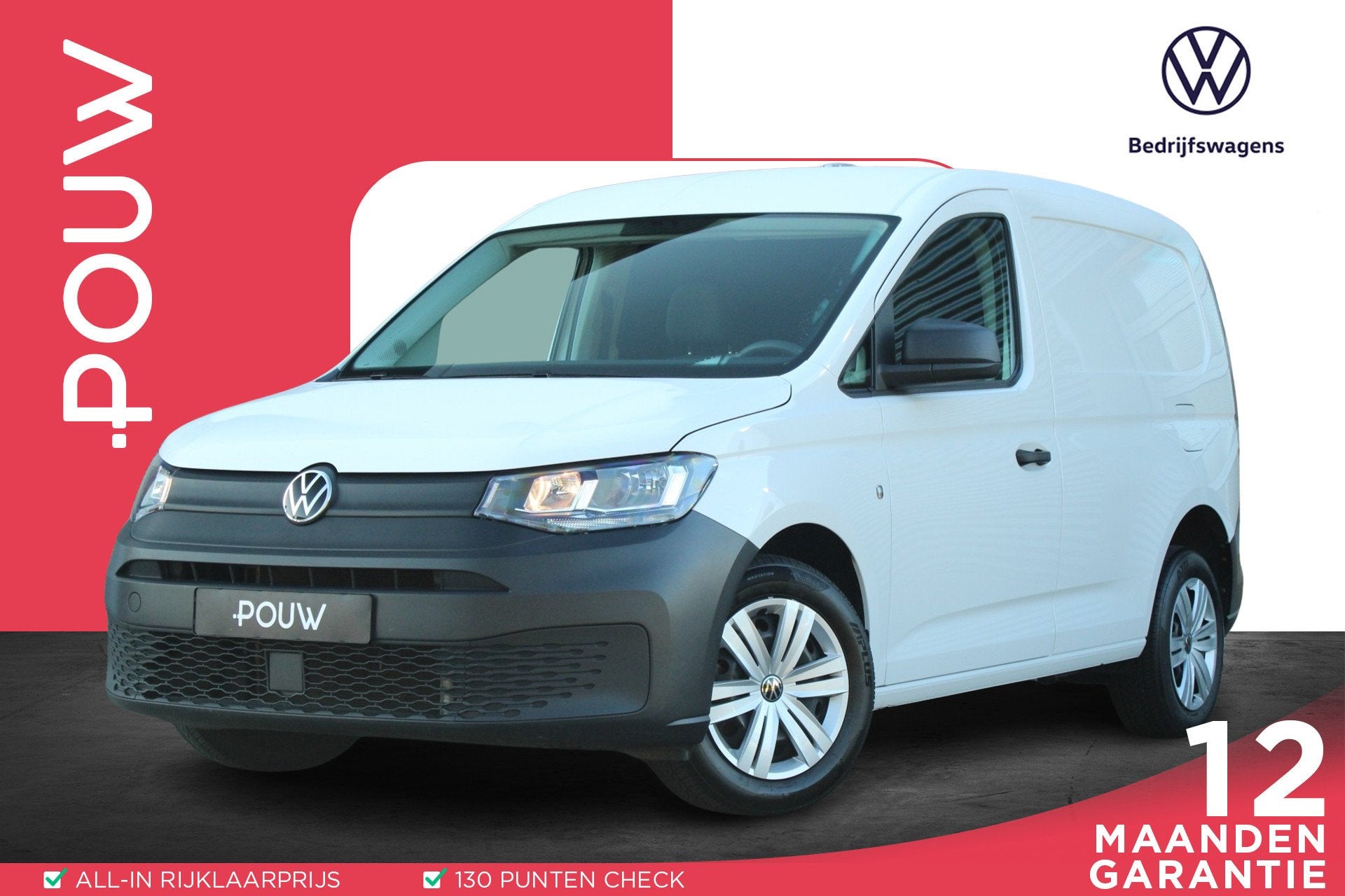 Volkswagen Caddy Cargo 2.0 TDI 75pk Trend | Cruise Control |, Voorwielaandrijving, 12 maanden, Stof, Gebruikt