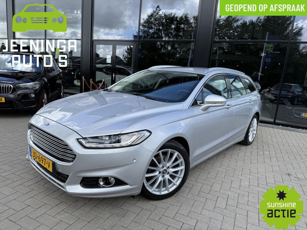 Ford Mondeo Wagon 1.5 Titanium|Navi|Clima|PDC|VoorraamVerwar, Auto's, Ford, Voorwielaandrijving, Stof, 4 cilinders, 160 pk